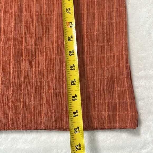 Roxy Adventure Bound Woven Tank Jumpsuit Rust Orange Size L NWT - Picture 10 of 10